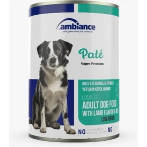 Yetıskın Kuzu Etli Ezme Köpek Konserve 415 gr x 12'li