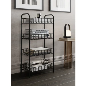 4 Katlı Kitaplık & Ayakkabılık, Banyo, Mutfak, Oyuncak Rafı Metal Kitaplık