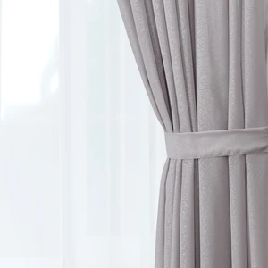Soft Vista Fon Perde - Gri - 300X270 cm