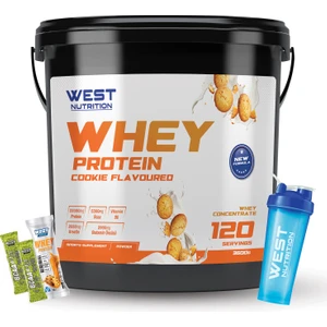 West Nutrition Whey Protein Tozu 3600 gr 120 Servis