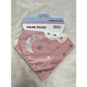 Özlem Bebe Penya Çift Katlı Fular Önlük