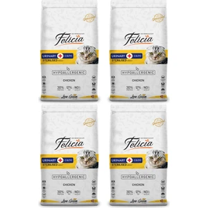 Hypoallergenic Tavuklu Düşük Tahıllı Kısırlaştırılmış Kedi Maması 2kg - 4 adet