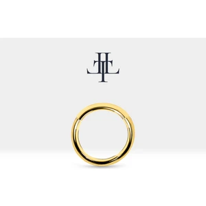 La Tua Luce Jewelry Sade Halka Piercing, 8-10-12 mm , 1.0 Mm, 14K Sarı-Beyaz-Kırmızı Altın | LC00048A
