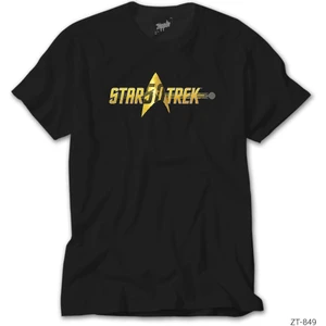 Z Zeplin Star Trek 50NCI Yıl 2 Siyah Tişört