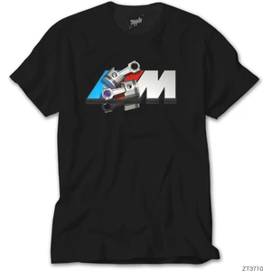 Z Zeplin Bmw M Power Tyres Siyah Tişört