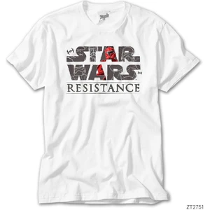 Z Zeplin Star Wars Logo Beyaz Tişört