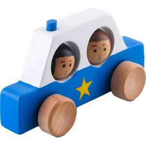 Ahşap Polis Aracı