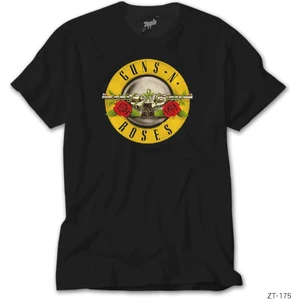 Z Zeplin Guns N Roses Siyah Tişört