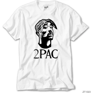 Z Zeplin Tupac Shakur Relax Beyaz Tişört