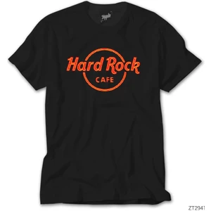 Z Zeplin Hard Rock Cafe Neon Siyah Tişört
