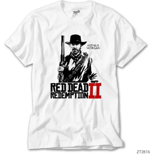 Z Zeplin Red Dead Redemption 2 Beyaz Tişört