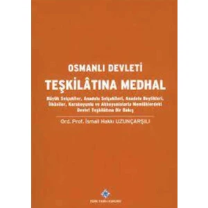 Osmanlı Devleti Teşkilatına Medhal