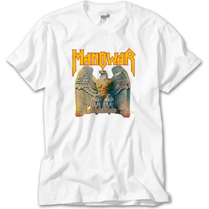 Z Zeplin Manowar Battle Hymns Beyaz Tişört