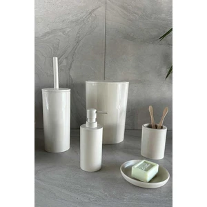 Flores 5'li Banyo Seti - Bej