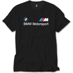 Z Zeplin Bmw Logo M Power Motorsport Siyah Tişört