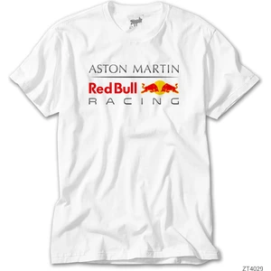 Z Zeplin Aston Martin Redbull Racing Beyaz Tişört