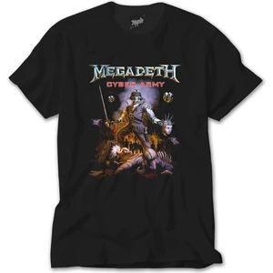 Z Zeplin Megadeth Cyber Army Siyah Tişört