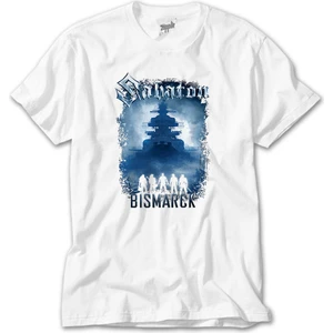 Z Zeplin Sabaton Bismarck Beyaz Tişört