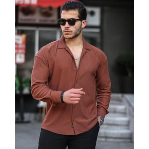 Fitilli Ottoman Dokulu Gömlek