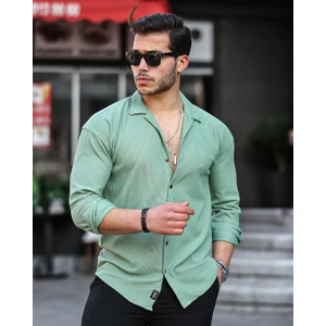 Fitilli Ottoman Dokulu Gömlek