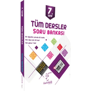 Karekök Yayıncılık 7. Sınıf Tüm Dersler Soru Bankası
