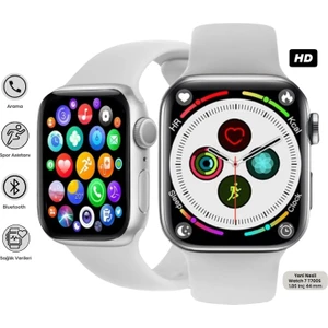 Yeni Nesil Watch 7 Ios Android Uyumlu Spor ve Sağlık Sensörlü T700S Bluetooth Aramalı Akıllı Saat