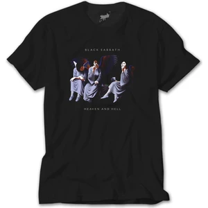Z Zeplin Black Sabbath Heaven And Hell Siyah Tişört