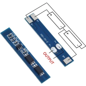 2s 3A 7.4V Bms Koruma Kartı Lityum Batarya 18650 Li-Ion Lipo Prot