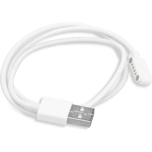 USB 4 Pin Pogo Kablo Akıllı Saat Manyetik Sabitleyici Şarj Kablosu GT88 GT68 KW08 KW18 KW88 KW98