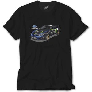 Z Zeplin Subaru Monster Siyah Tişört