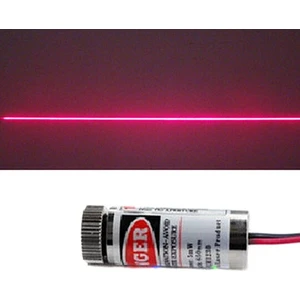 Çizgi Lazer Modül Kırmızı 650NM 3-5V 5mw 650NM Pointer Lens ile Odak Ayarlı 12MM Çap
