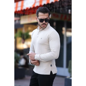 Uzun Kollu Polo Yaka Tişört