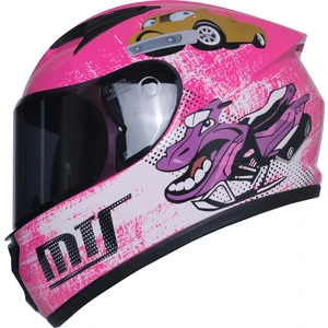 Mts 201 Pembe Çocuk Kaskı Kapalı Model