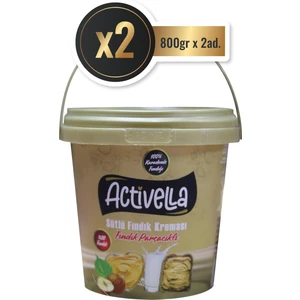 Sütlü Fındık Kreması Parçacıklı 800 gr %30 Fındıklı x 2