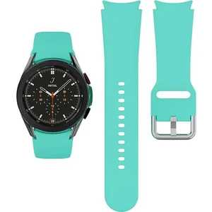 Redmud Teknoloji Samsung Galaxy Watch 7  44 mm ile Uyumlu Kordon Kavis Tasarımlı Silikon Kayış