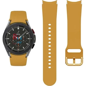 Redmud Teknoloji Samsung Galaxy Watch 7  40 mm ile Uyumlu Kordon Kavis Tasarımlı Silikon Kayış