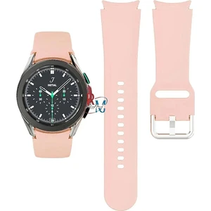 Redmud Teknoloji Samsung Galaxy Watch 5 Pro 45MM ile Uyumlu Kordon Kavis Tasarımlı Silikon Kayış