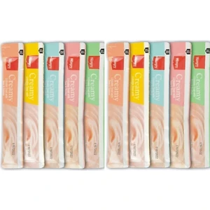Creamy Cat Treat Karışık Krema Sıvı Kedi Ödül Maması 14 gr x 20 Adet