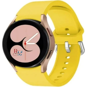 Redmud Teknoloji Samsung Galaxy Watch 7  44 mm ile Uyumlu Kordon Kavis Tasarımlı Silikon Kayış
