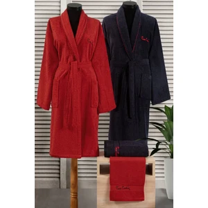 Pierre Cardin 4'lü Aile Seti Ribbon Kırmızı-Siyah