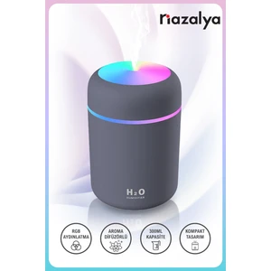 H2O 300 ml Ulrasonik Hava Nemlendirici ve Aroma Difüzörü
