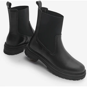 Kadın Lastikli Chelsea Günlük Bot Marges Siyah