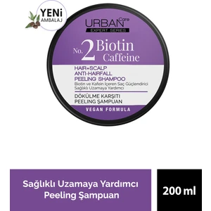 URBAN Care Expert BiotinKafein Arındırıcı Peeling Şampuan-Vegan-200 ML