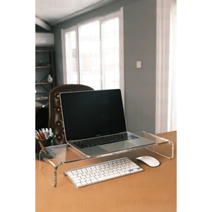 Pleksi Marketi Pleksi Laptop Monitör Yükseltici 50 cm H:8cm