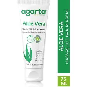 Doğal Aloe Vera El Ve Vücut Bakım Kremi 75 ml