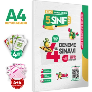 2026 5.Sınıf KDS (Konu Değerlendirme Sınavı) Sarmal Deneme Seti 4lü Türkiye Geneli Dijital Çözümlü