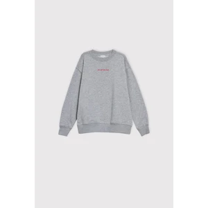 (Kids Boy) Oversize Fit Eskitme Efektli Sweatshirt