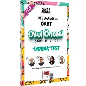Yargı Yayınevi 2025 Meb Ags İçin Öabt Okul Öncesi Öğretmenliği Yaprak Test