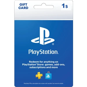 Playstation Network Usa 1 USD Gift Card Psn Dolar Hediye Kartı - United States