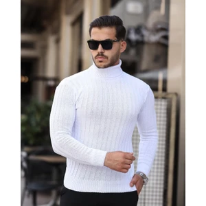 Balıkçı Yaka Triko Kazak